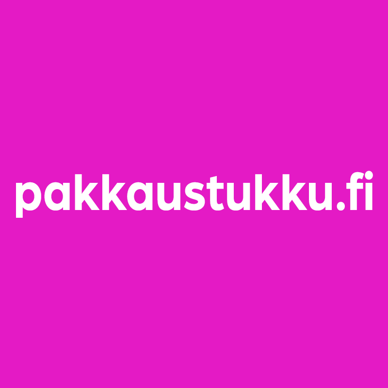 Pakkaustukku.fi